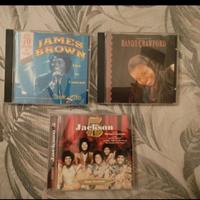 Tre CD black music: James Brown, Jackson 5, Randy 