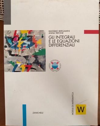 Libri moduli di Matematica  Zanichelli 