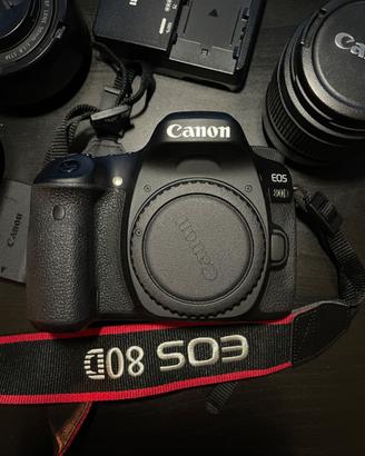 Canon 80d (40.000 scatti)