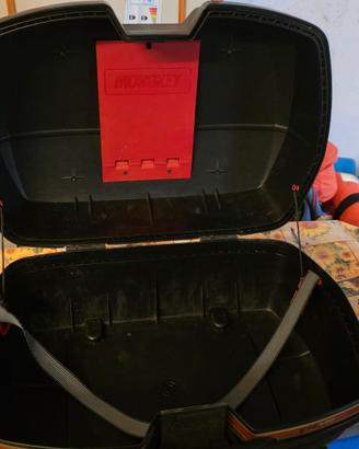 set completo di valigie per moto con sistema di a