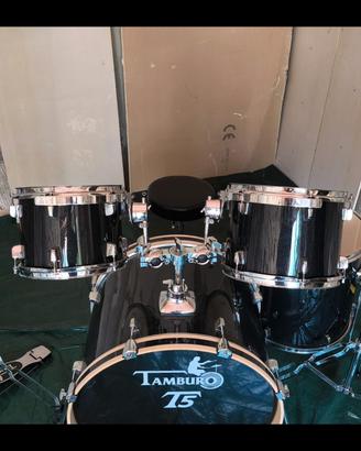 batteria musicale tamburo usata 4/5 volte vero aff
