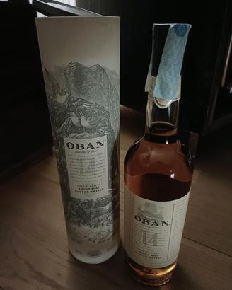 whisky Oban 14 y - collezione