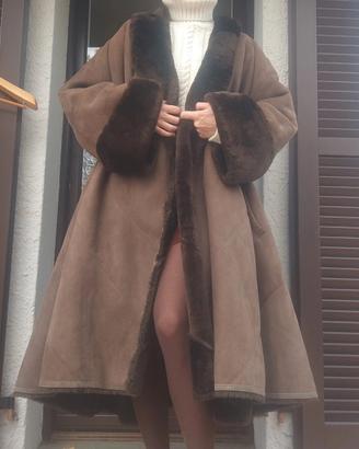 meraviglioso cappotto shearling originale