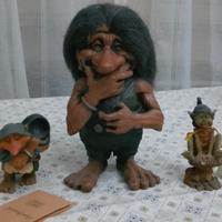 2 Bebe Norway Home Art Troll + folletto RBA collec