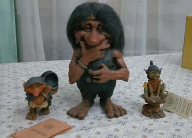 2 Bebe Norway Home Art Troll + folletto RBA collec