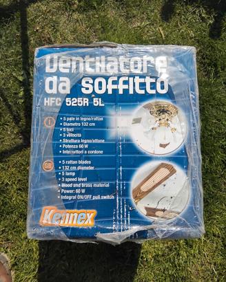 ventilatore a pale da soffitto