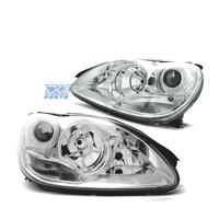 FARI MERCEDES CLASSE S W220 02-05 LENTE CROMATA