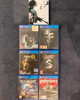 Vari Videogiochi Ps4