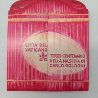 Foglietto Vaticano 2007 Carlo Goldoni