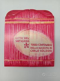 Foglietto Vaticano 2007 Carlo Goldoni