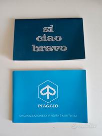 Libretto originale manutenzione Ciao, Sì, Bravo
