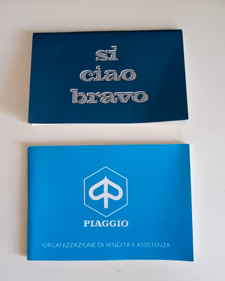Libretto originale manutenzione Ciao, Sì, Bravo
