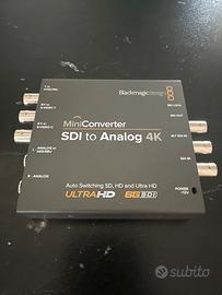 Mini converter Sdi to Analog 4k  Blackmagic
