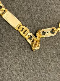 Collana oro giallo/oro rosa