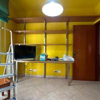 Libreria legno acciaio