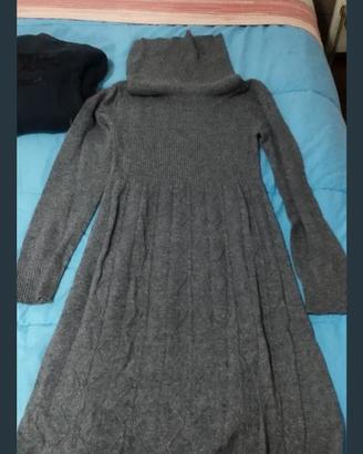 Vestito donna con collo alto