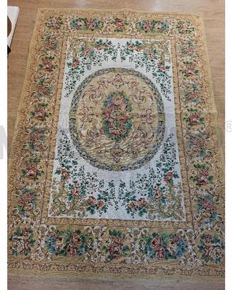 TAPPETO GRANDE 167 X 235 AUBUSSON CON MEDAGLIONE