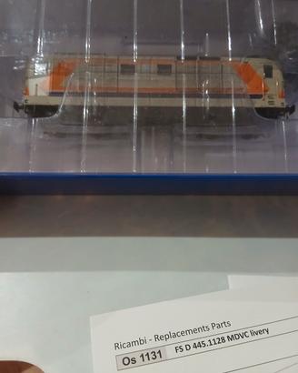 Locomotiva Oskar D445 diesel analogica