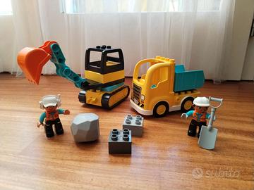 Camion e scavatore cingolato - DUPLO