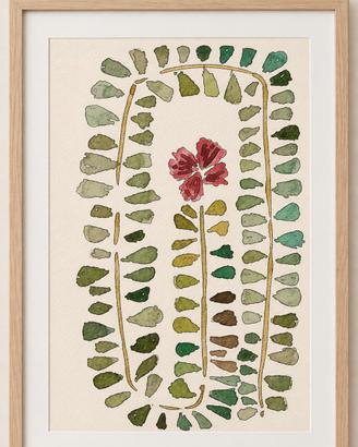 quadro fiore botanica