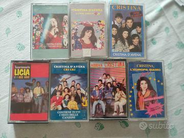 musicassette Cristina D'Avena 