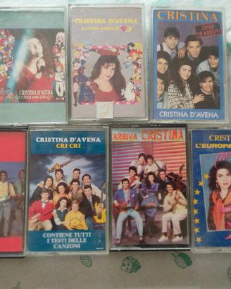 musicassette Cristina D'Avena 