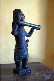 statuetta in bronzo regno Benin