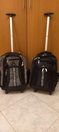 ZAINI TROLLEY MISURA MEDIA GRIGIO E BLU