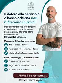 Massaggiatore professionista sportivo e olistico