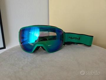 Maschera da sci Bottega Veneta verde
