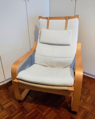 Sedia a dondolo ikea