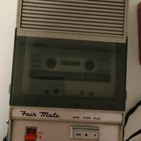 Mangianastri, lettore cassette vintage