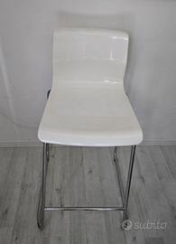 Sgabelli n.2 colore bianco
