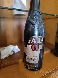 Bottiglia di vino da collezione 