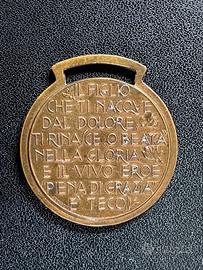 Medaglia per le madri dei caduti Johnson - G.PRINI