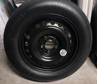 Ruotino di scorta T145/90 D 16 + kit completo cric