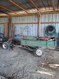 Motocoltivatore goldoni 140 con carro motrice