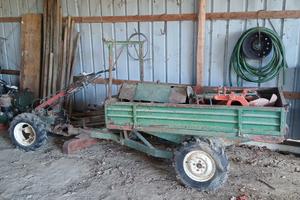 Motocoltivatore goldoni 140 con carro motrice