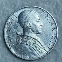 Moneta 5 Lire Città del Vaticano 1951