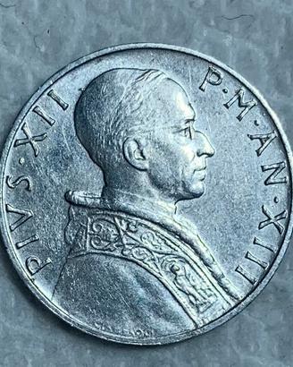 Moneta 5 Lire Città del Vaticano 1951