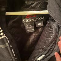 Giacca moto in tessuto