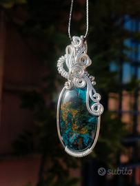 Ciondolo con Azzurrite
