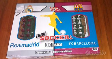 Total Soccer "El Clasico" Real vs. Barcellona GiG