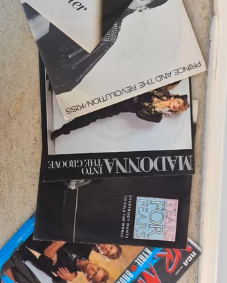 collezione di  33 e 45 giri originali