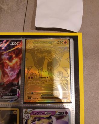 Mega Charizard X EX Gold 
