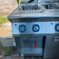 Cuocipasta eletrico Elettrico 2 vasche  5 cestell 