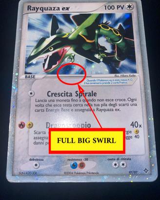 Rayquaza ex (DR 97/97) Ex Drago Good/Creased ITA