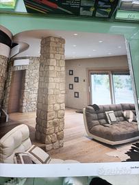 pietra arredo Java bianca 