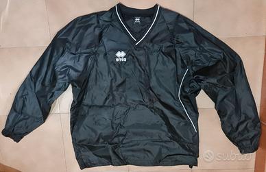 Errea - Giacca Antivento Nera