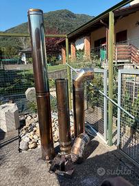 Tubi inox per stufa